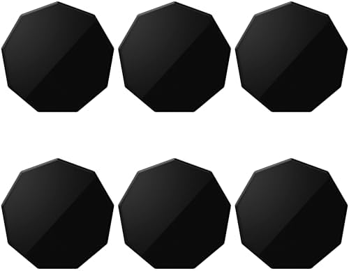 6 Pack Adhesive Piece for Garmin Dash Cam Magnetic Mount Extra Strong Sticky Windshield Pad, No Mount Included