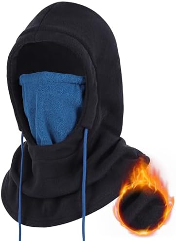 Achiou Ski Mask for Men Women, Winter Balaclava Warm Windproof Face Mask, Full Head Cover Scarf Neck for Cold Weather